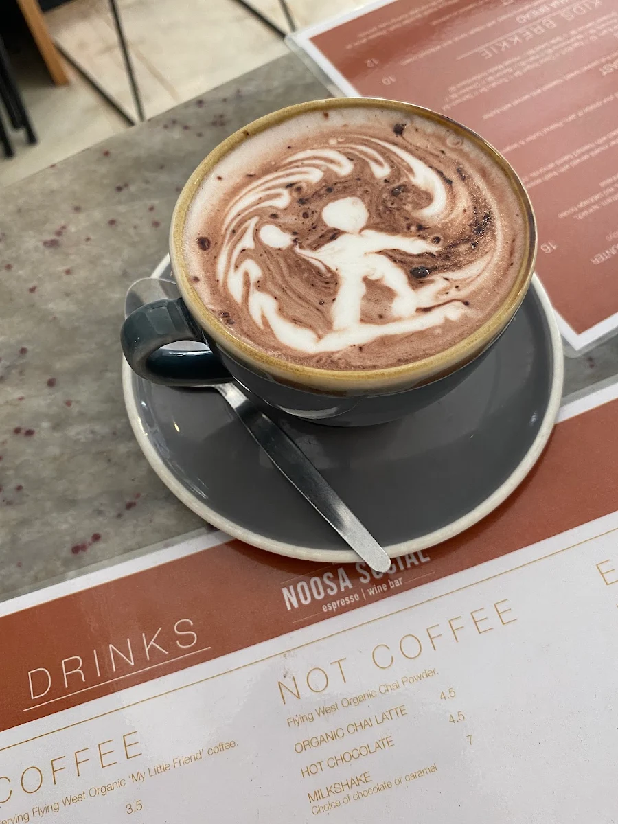 Menu, Noosa Social Espresso & Wine Bar