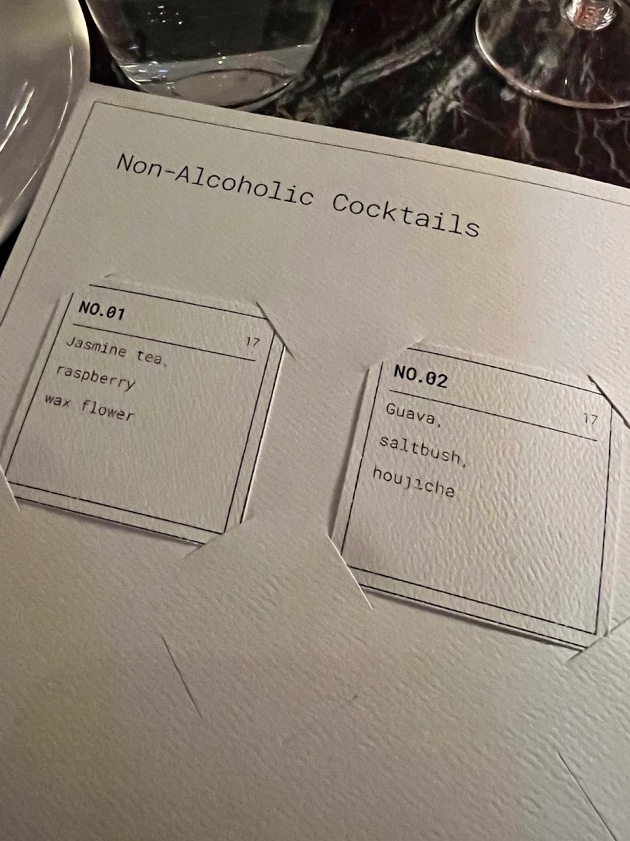 Menu, Bar Ferdinand