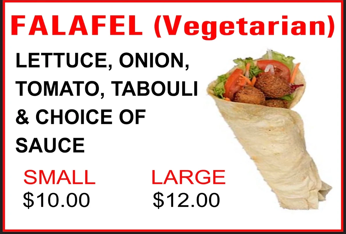Menu, Getcha Kababs