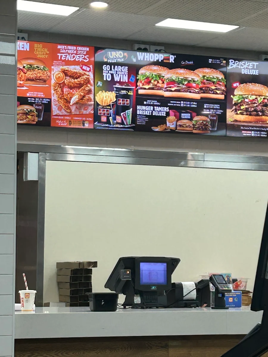 Menu, Hungry Jack's Burgers Thornlie