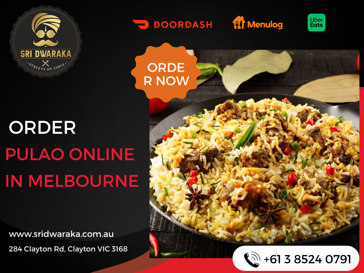 Menu, Sri Dwaraka, Werribee