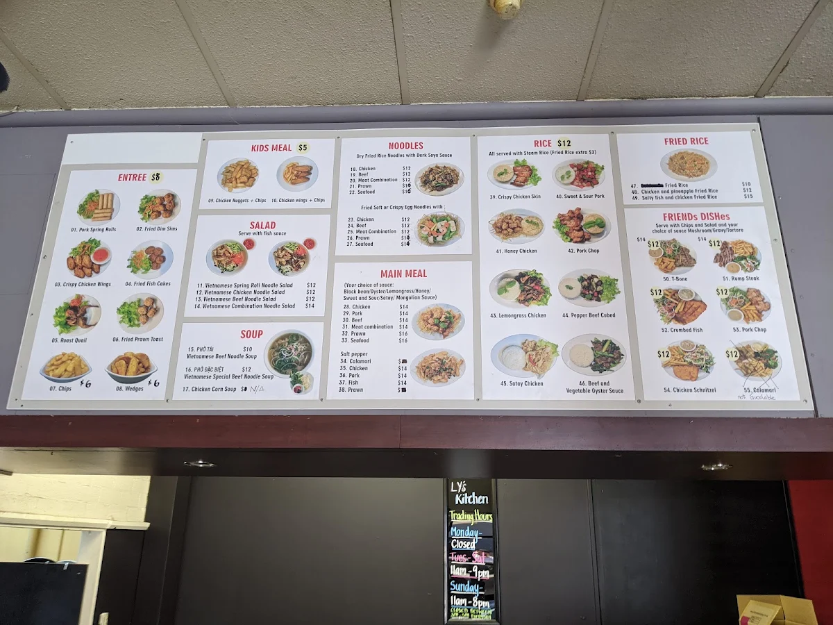 Menu, Brown Jug Inn