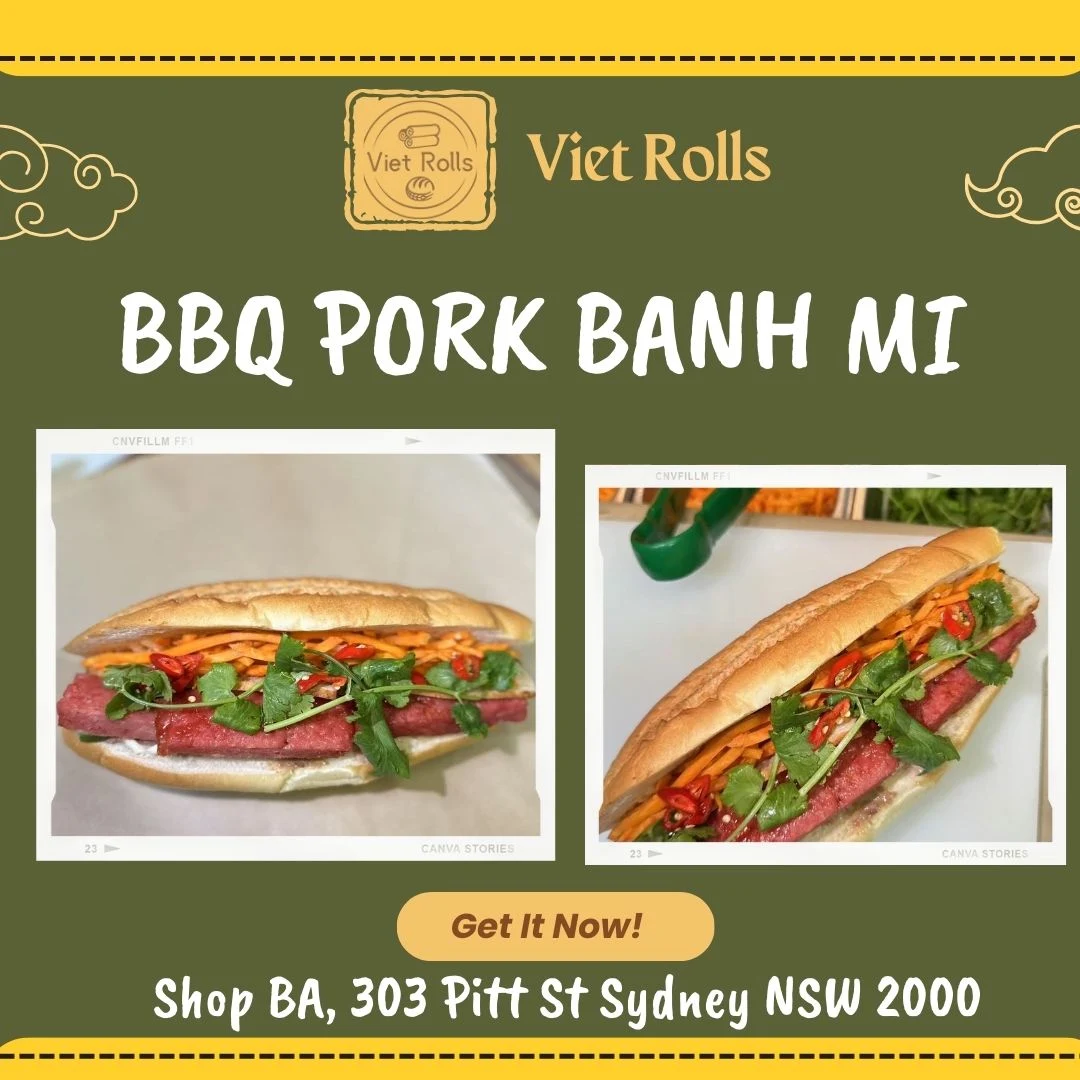 Menu, Viet Rolls Pitt St
