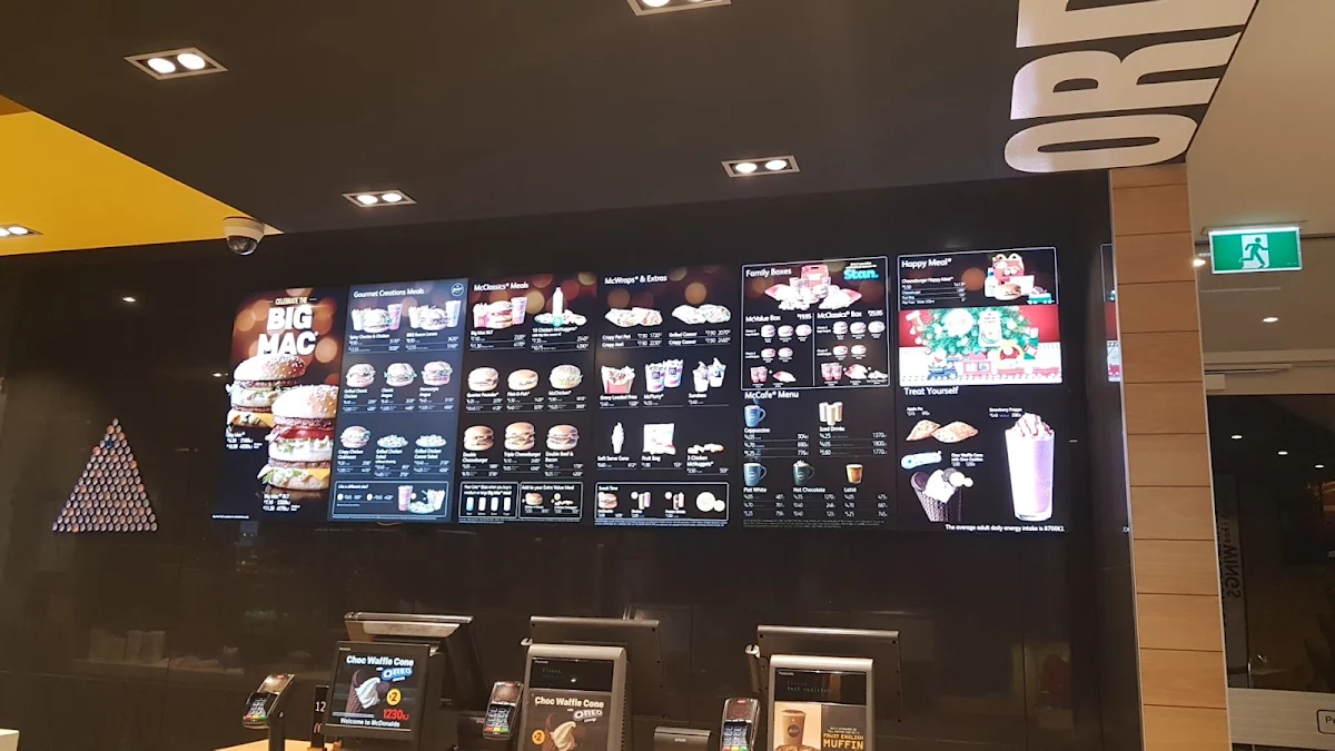 Menu, McDonald's Gosnells