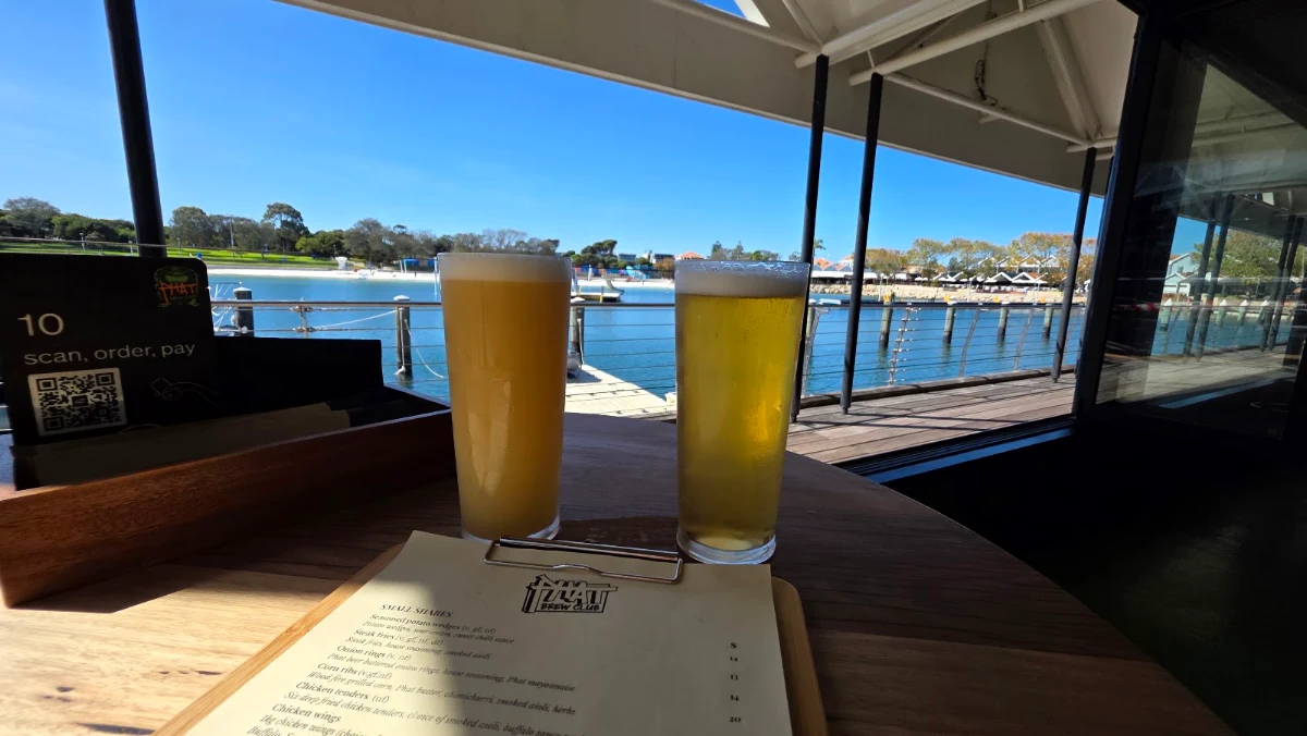 Menu, Phat Brew Club Hillarys