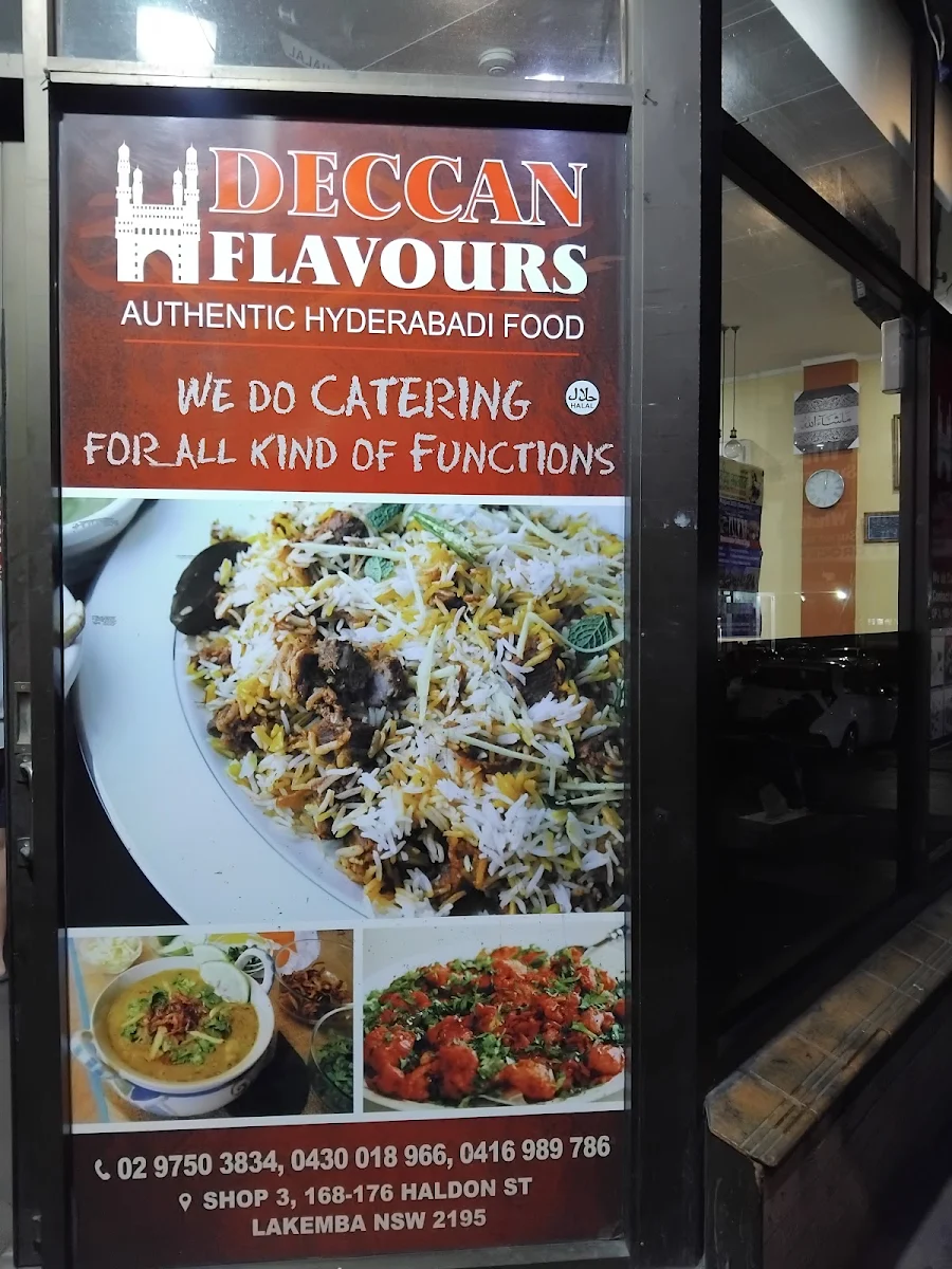Menu, DECCAN FLAVOURS