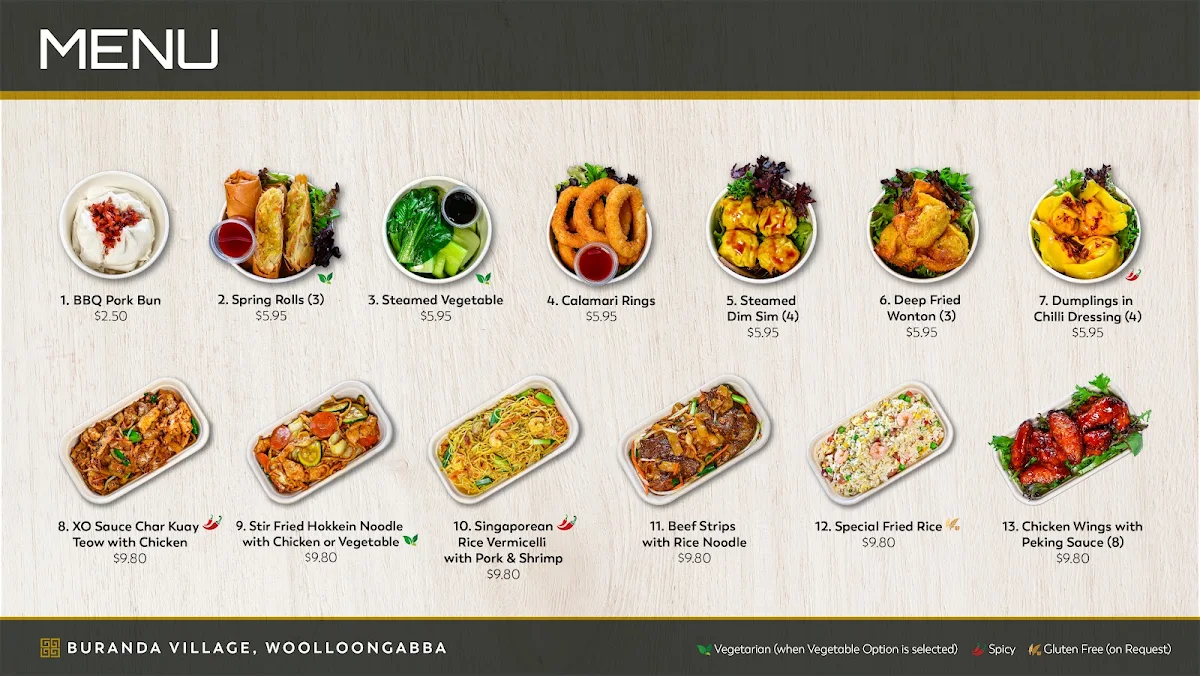 Menu, Jackpot Express