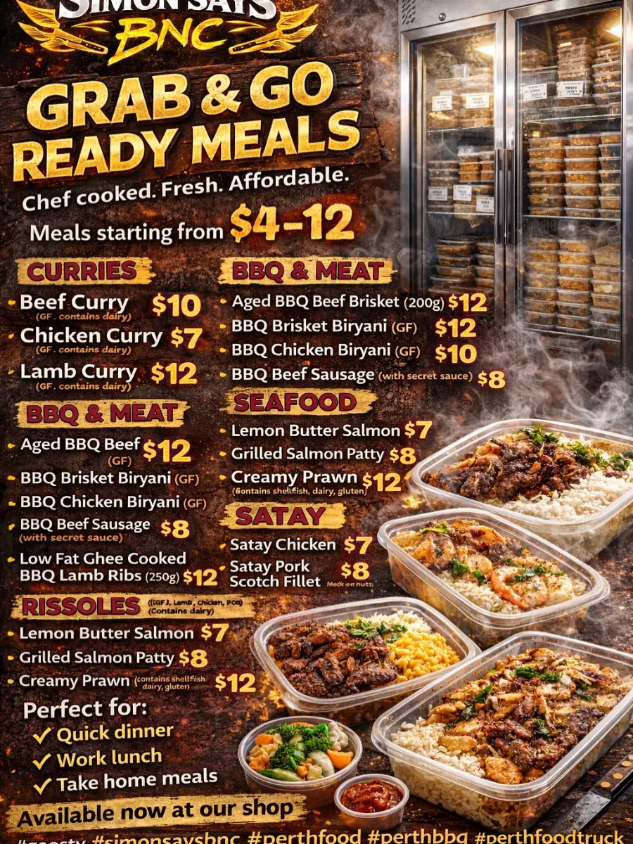 Menu, Simon Says