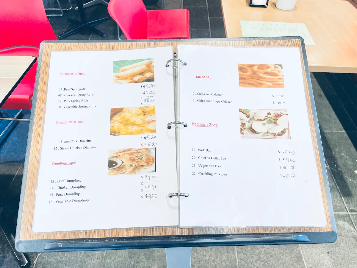 Menu, Mission Vietnamese