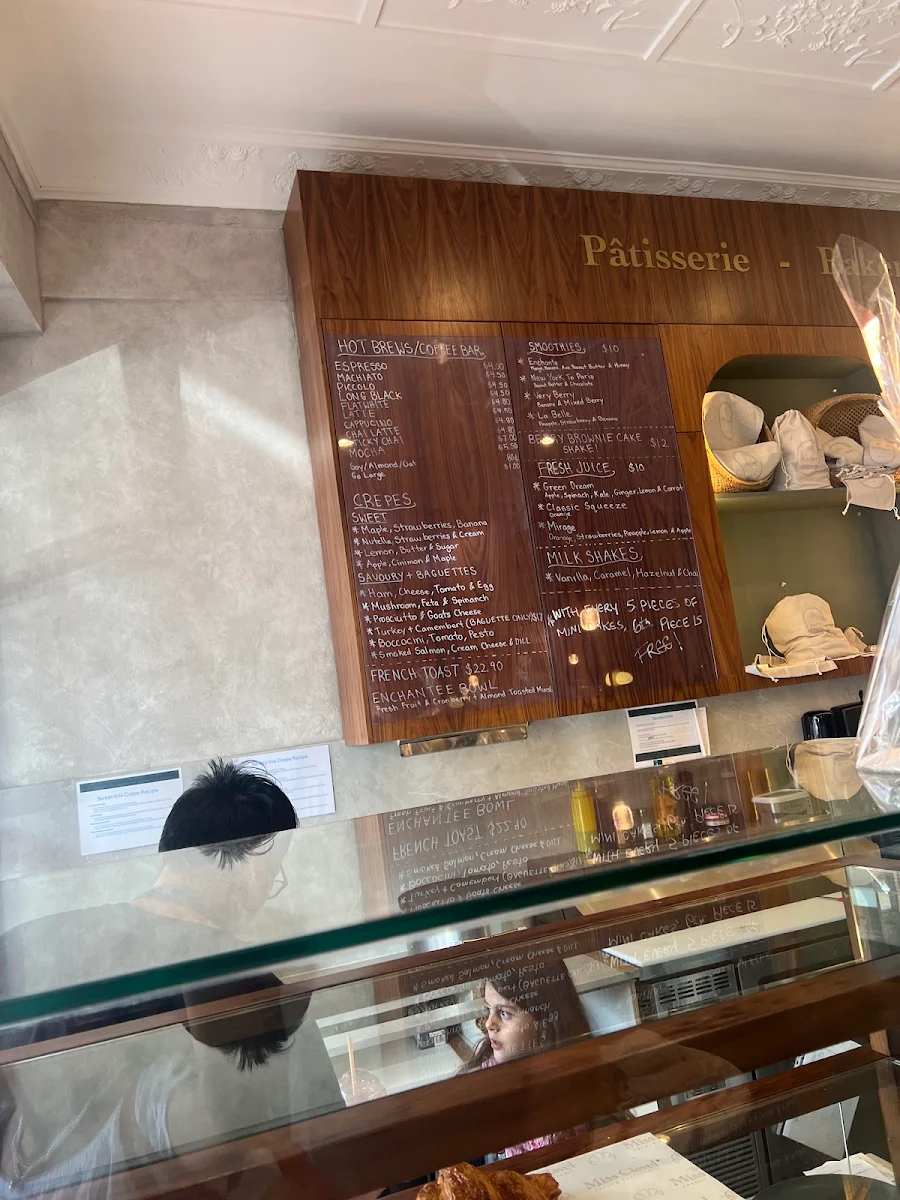 Menu, Miss Clavel
