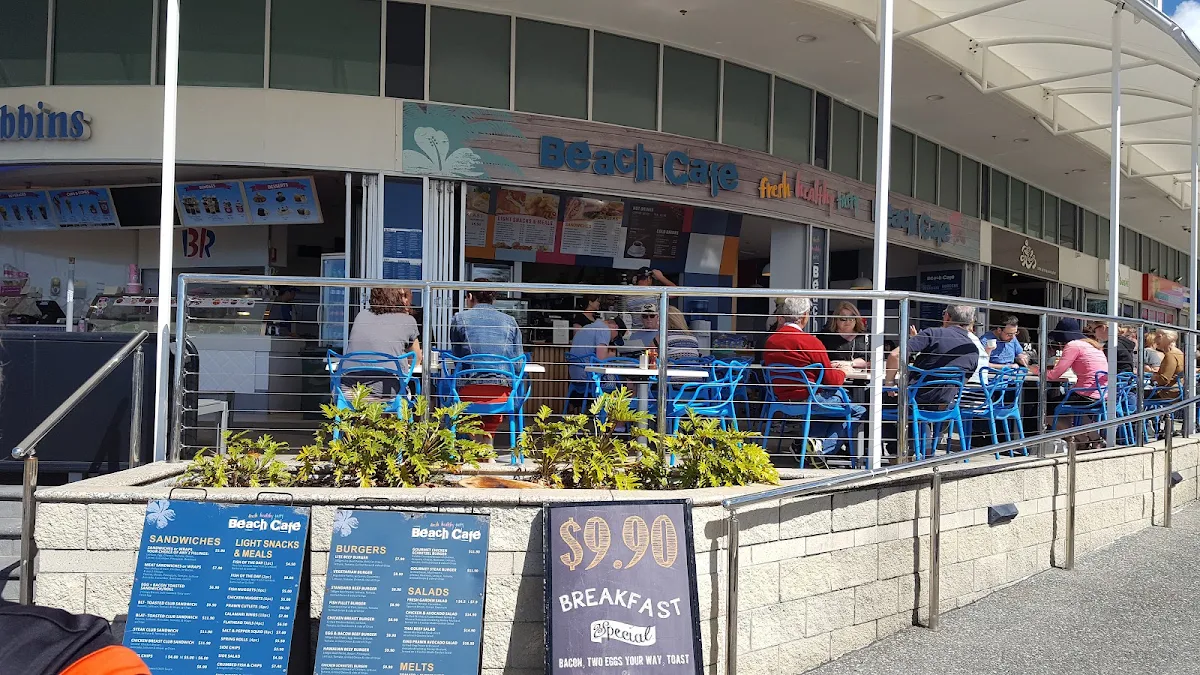 Menu, Beach Cafe