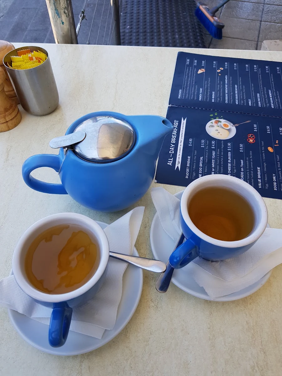 Menu, Beach Cafe