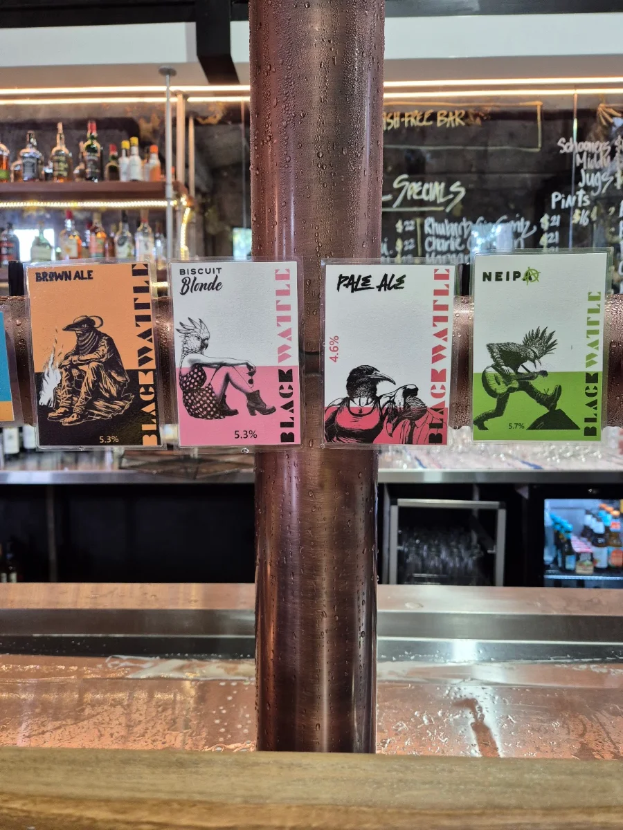 Menu, Blackwattle Bar + Brewery
