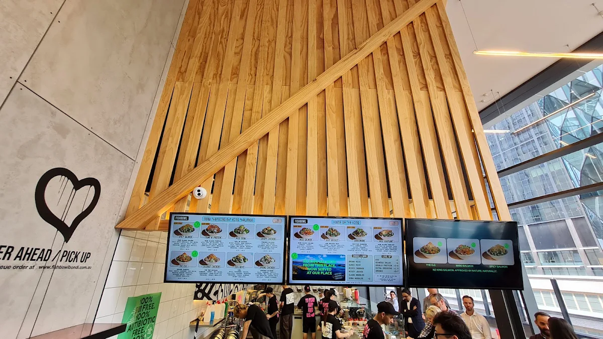 Menu, FISHBOWL - Docklands