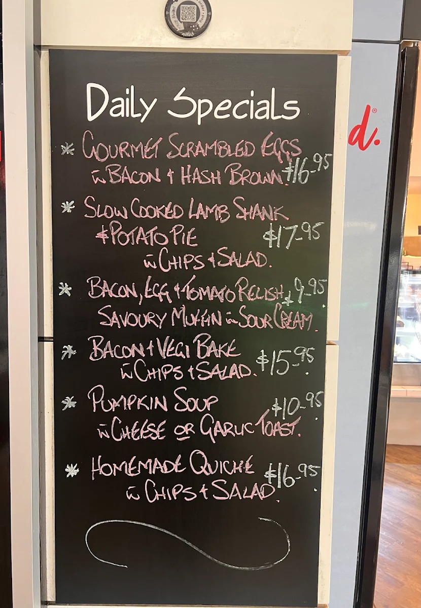 Menu, Taste The Aroma