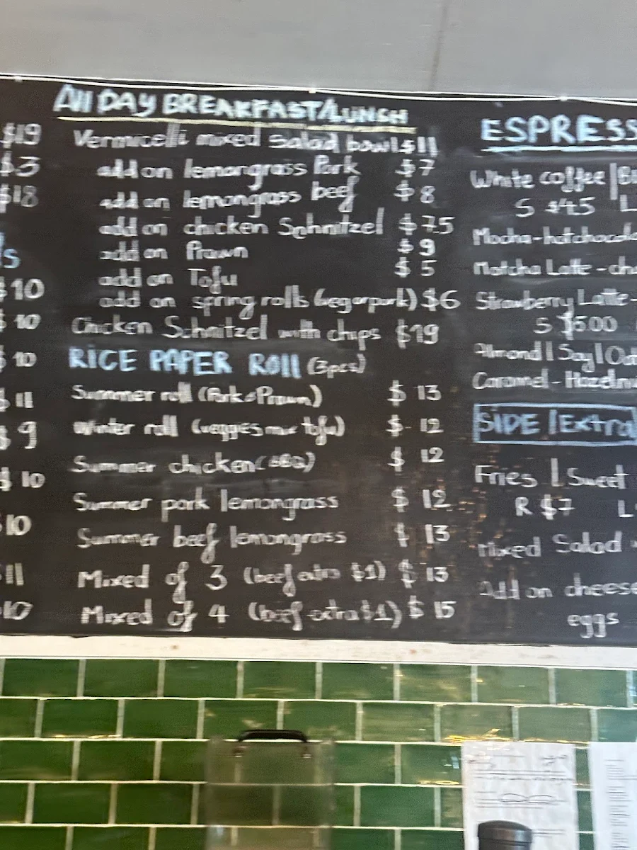 Menu, SIG- CAF