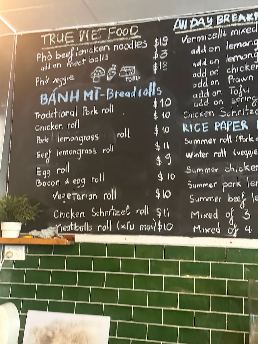 Menu, SIG- CAF