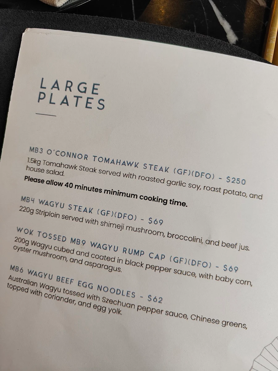 Menu photo 1