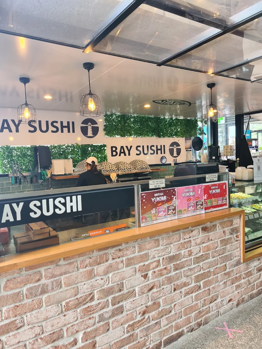 Menu, Bay Sushi takeaway