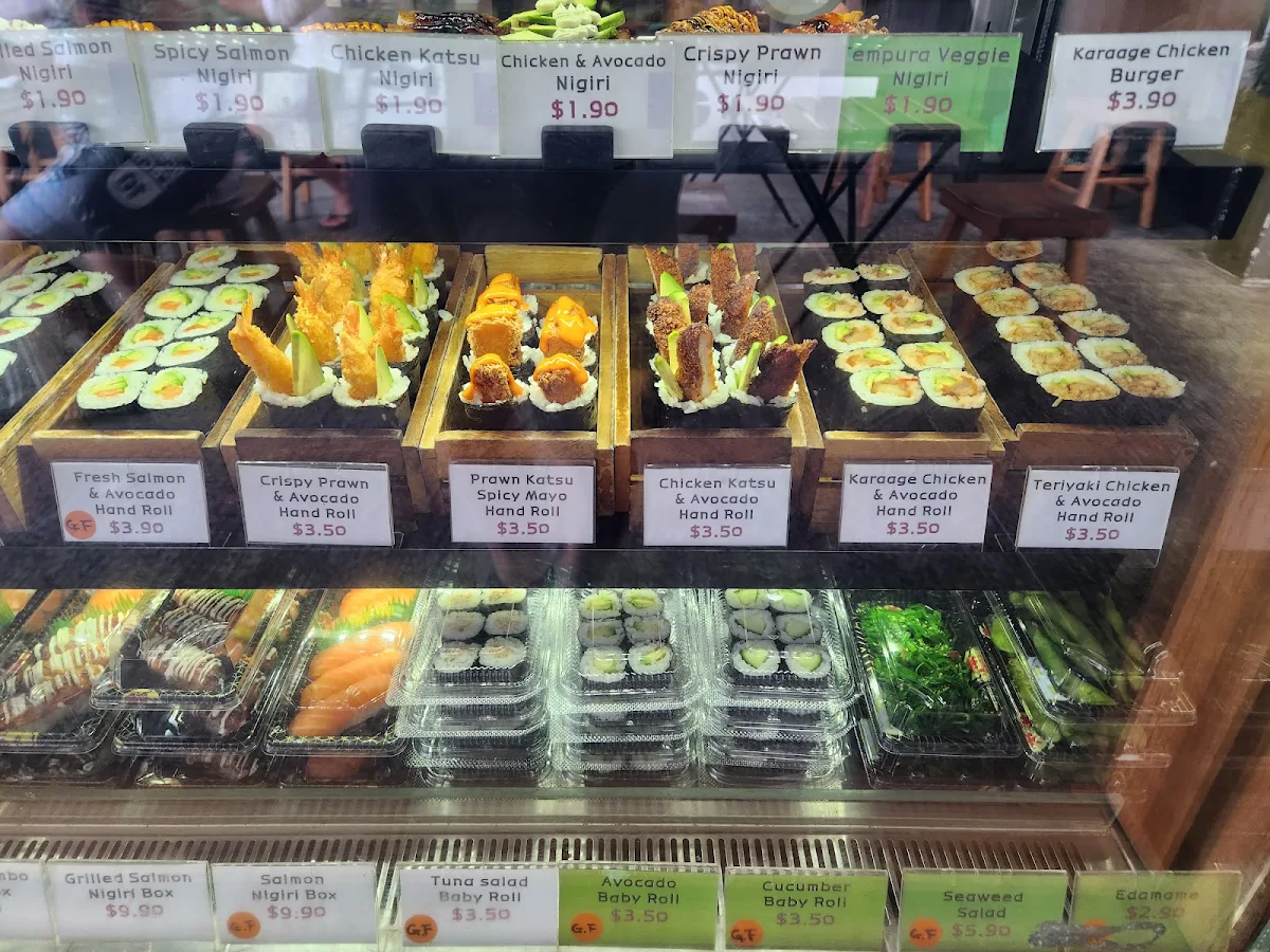 Vibe, Bay Sushi takeaway
