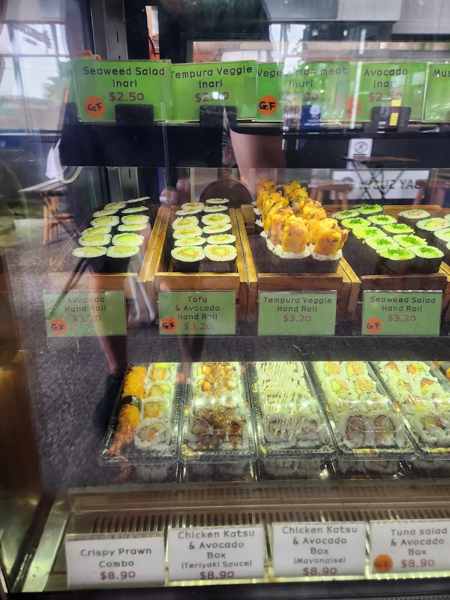 Vibe, Bay Sushi takeaway