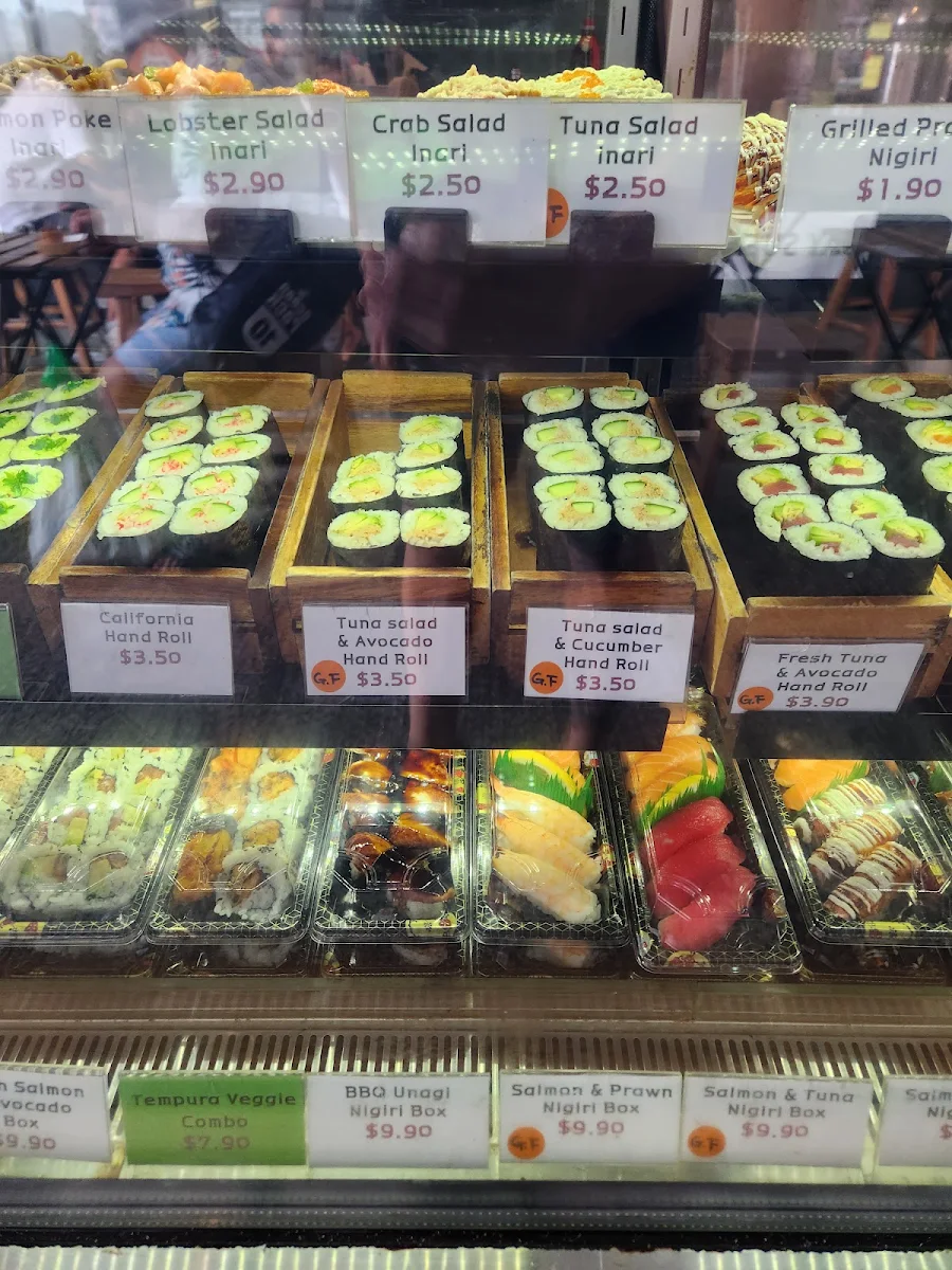 Vibe, Bay Sushi takeaway