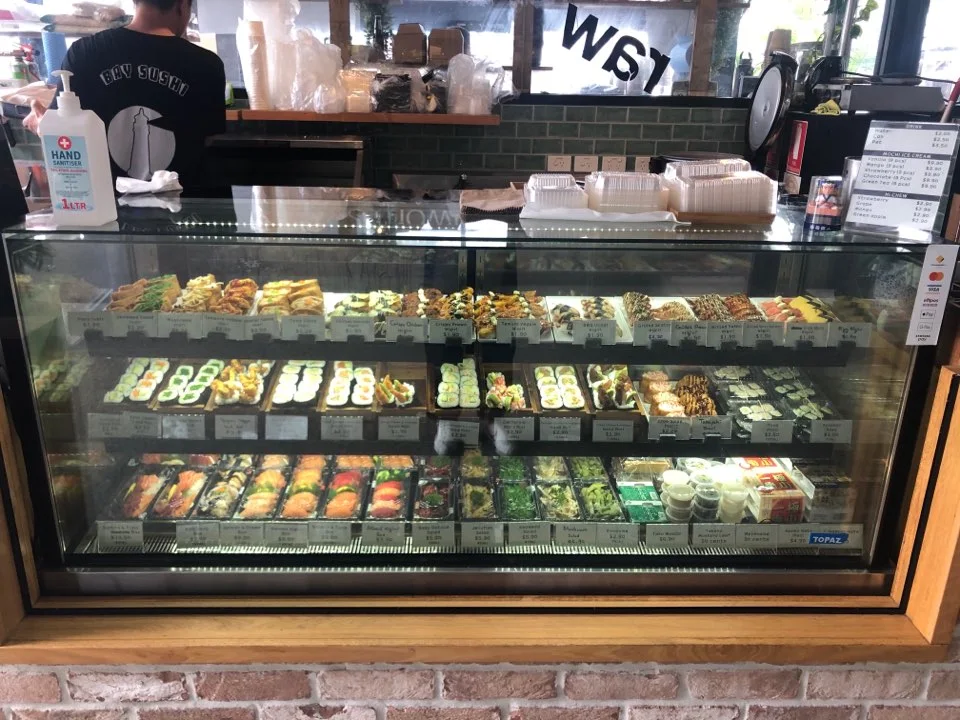 Vibe, Bay Sushi takeaway