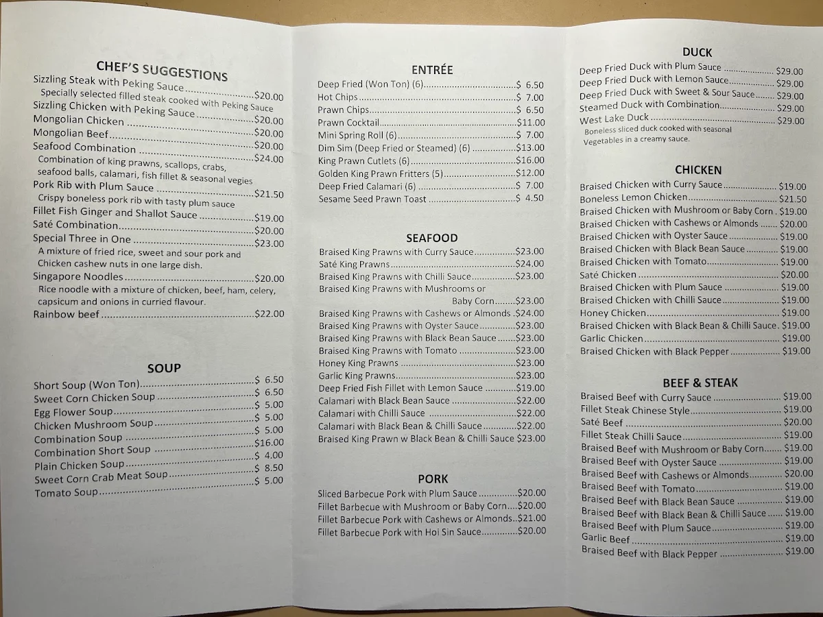 Menu photo 1