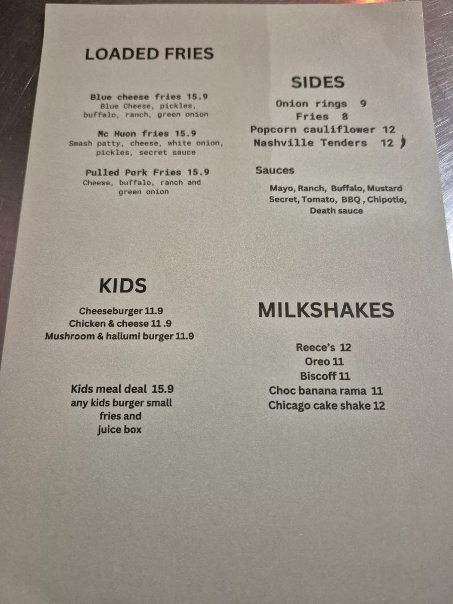 Menu photo 1