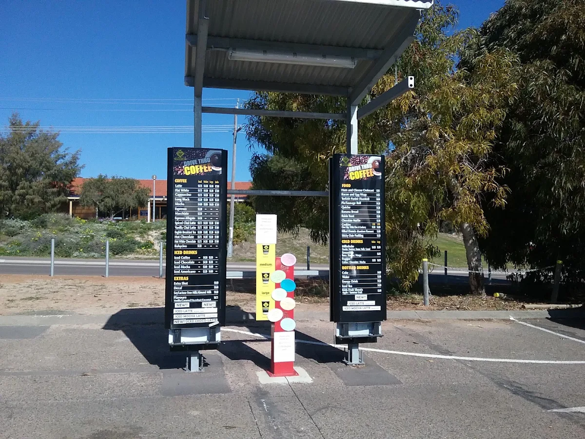 Menu, Witches Brew Drive Thru Coffee