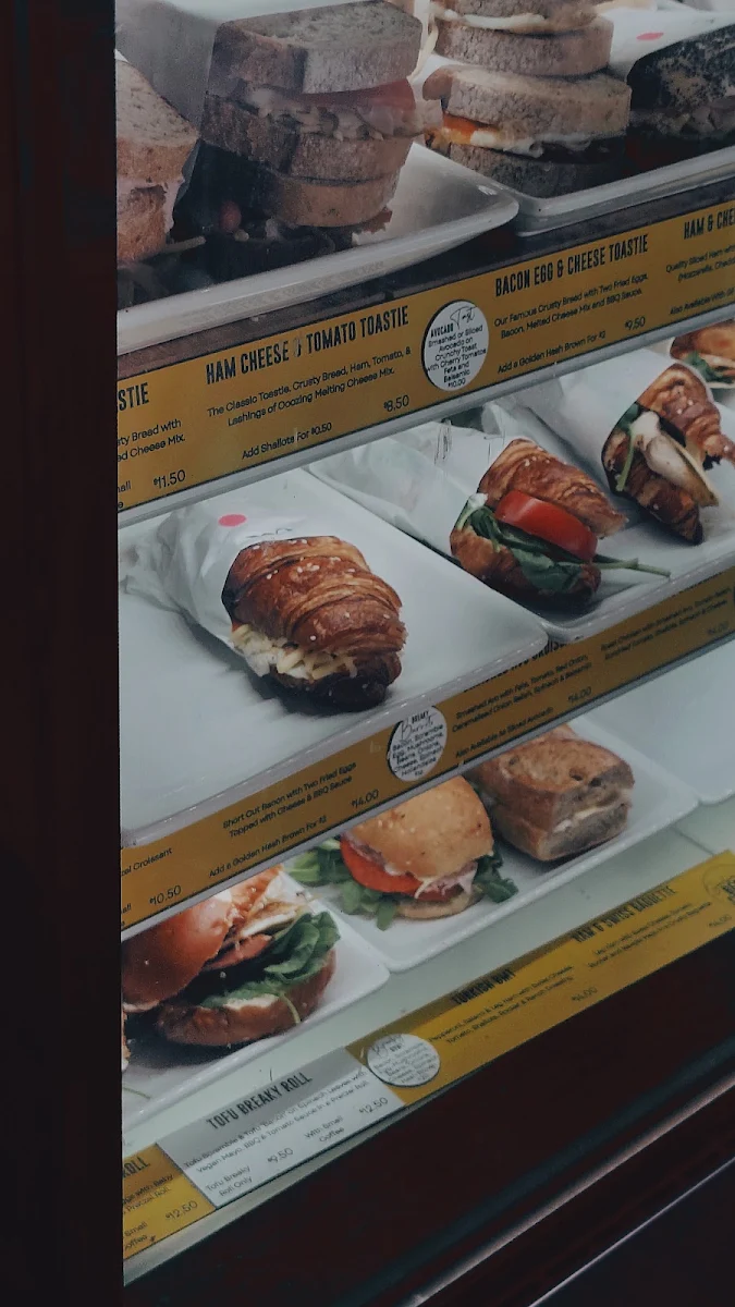 Menu, Social Coffeehouse