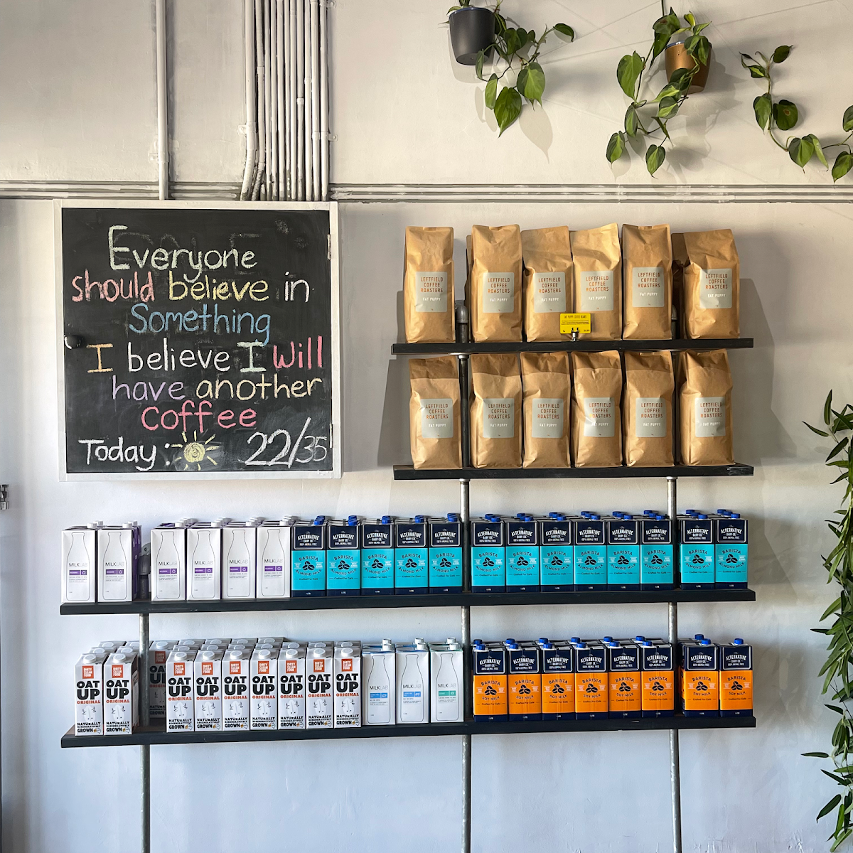 Menu, Social Coffeehouse