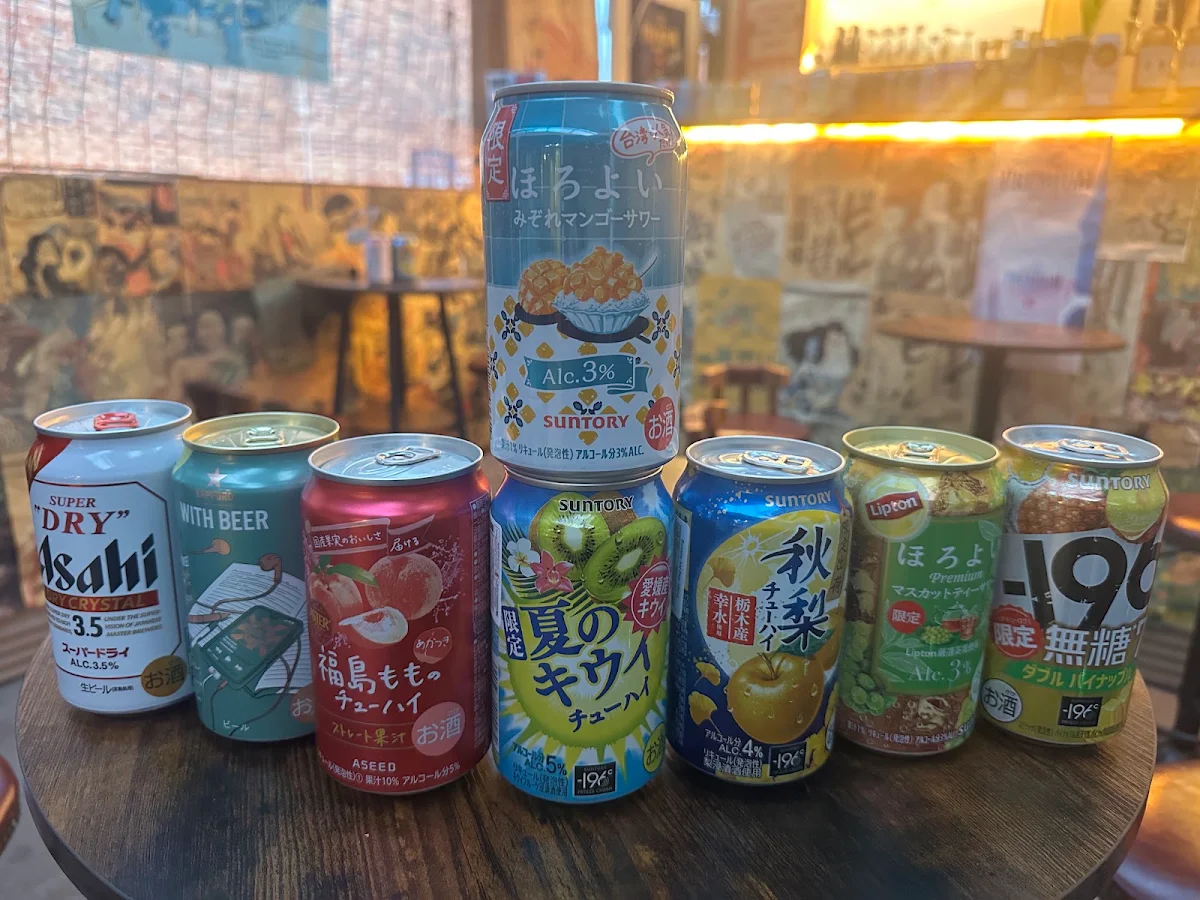 Menu, Bar Kage 影