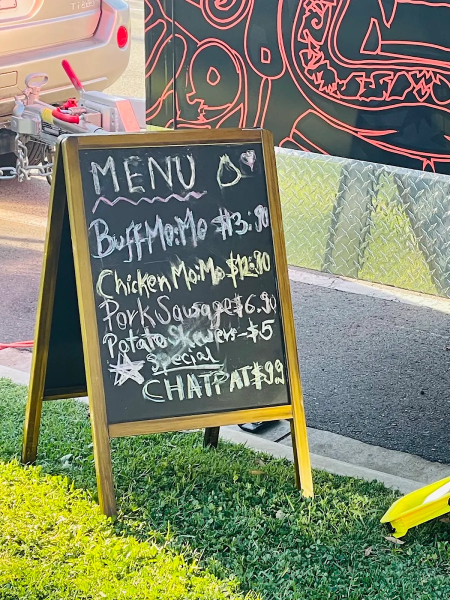Menu, Momo Mates Food Truck(South)