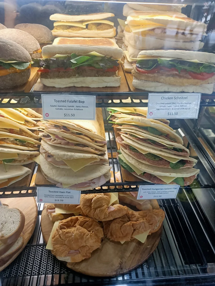 Menu, Hyde Park Bakery