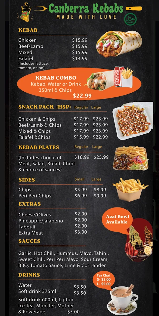 Menu photo 1