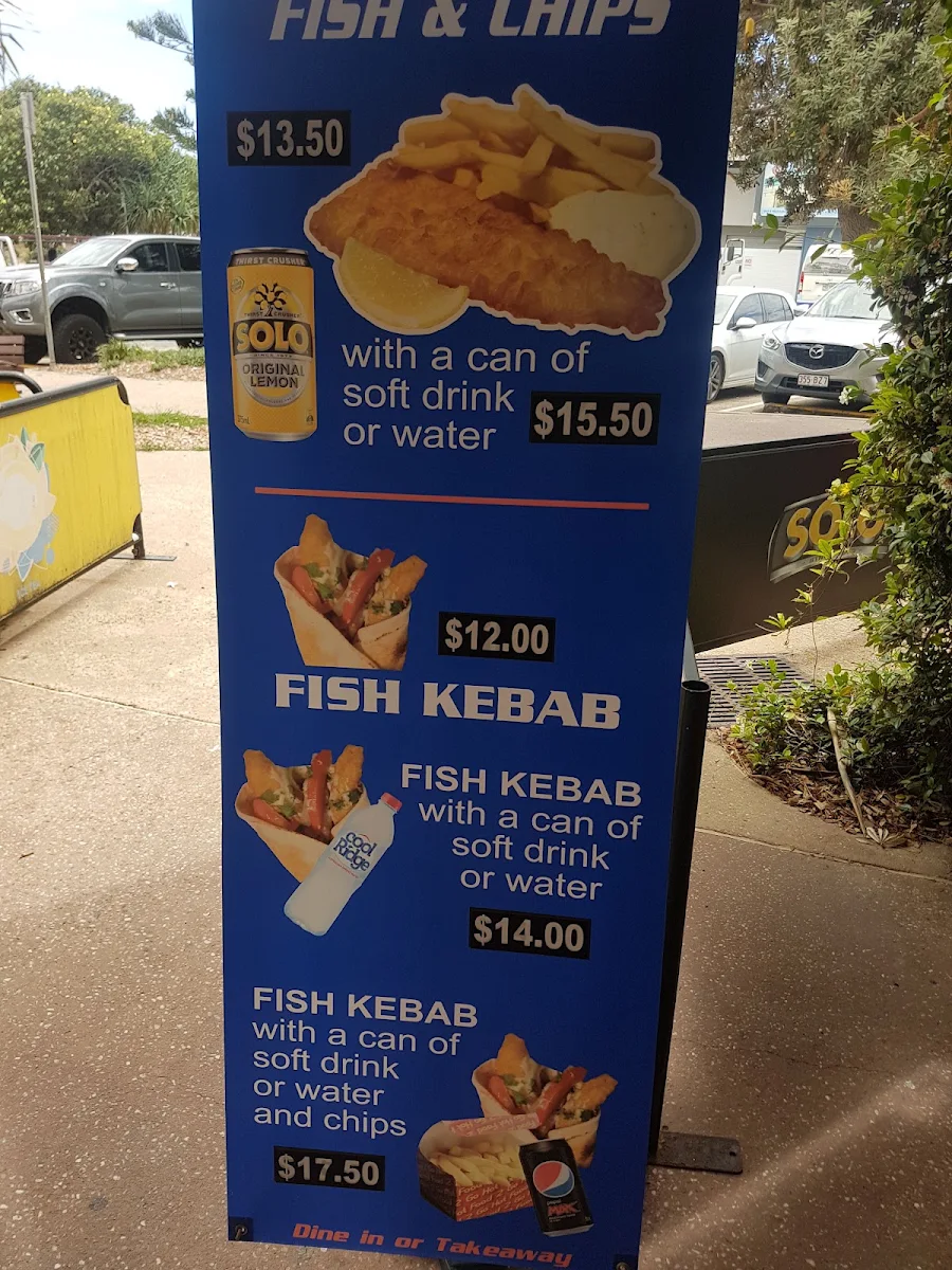 Menu, Beachside Kebabs