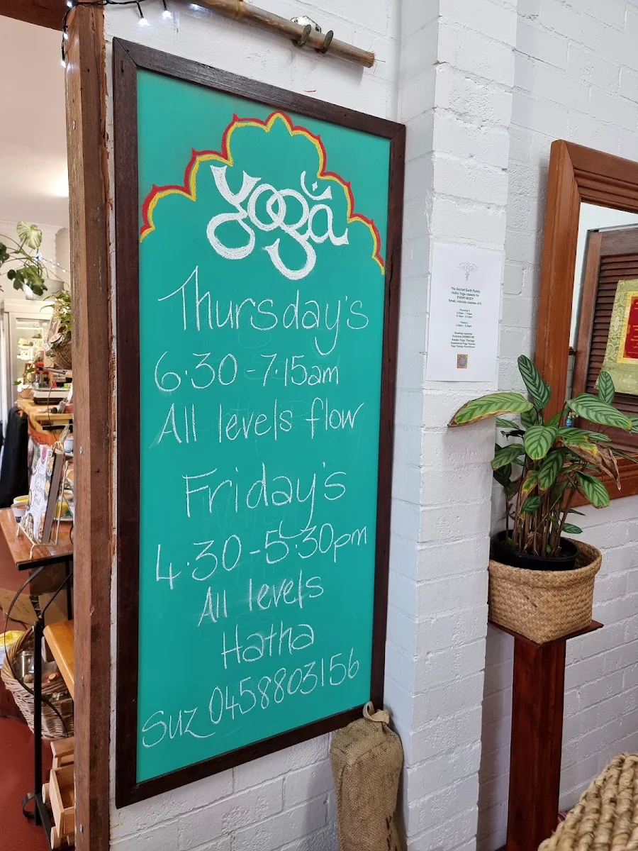 Menu, The Sacred Earth Pantry