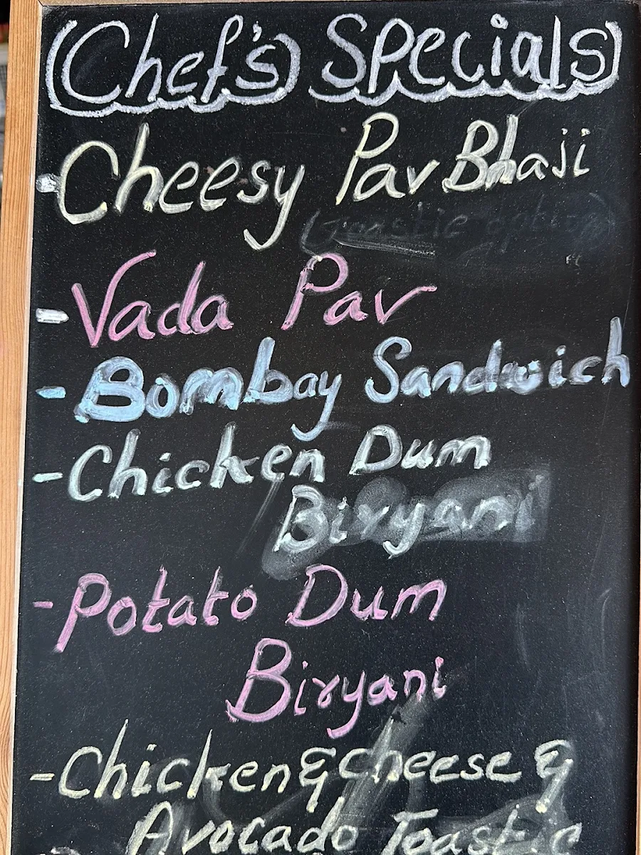 Menu, Alamanda Cafe & Bistro
