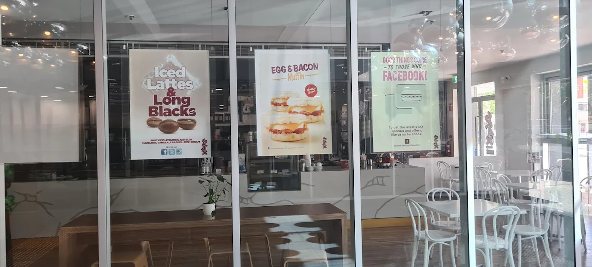 Menu, Stax Cafe