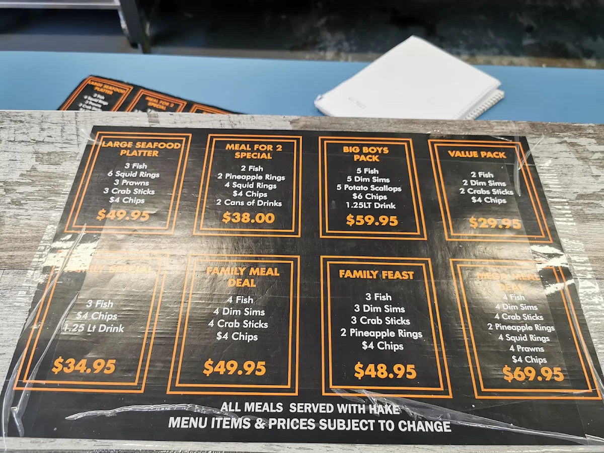 Menu, The Secret Italian