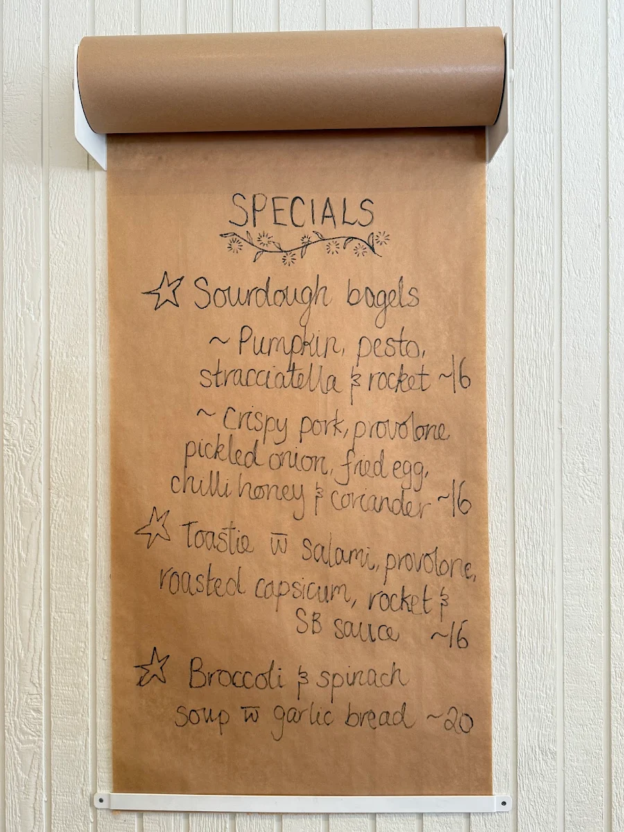 Menu, Fourth Hill Providore