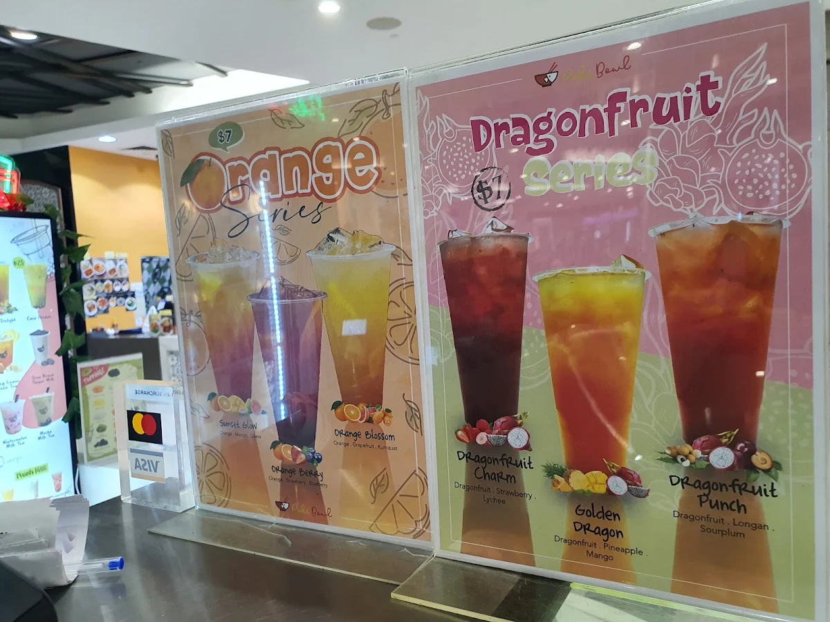 Menu, Poke Bowl Campbelltown
