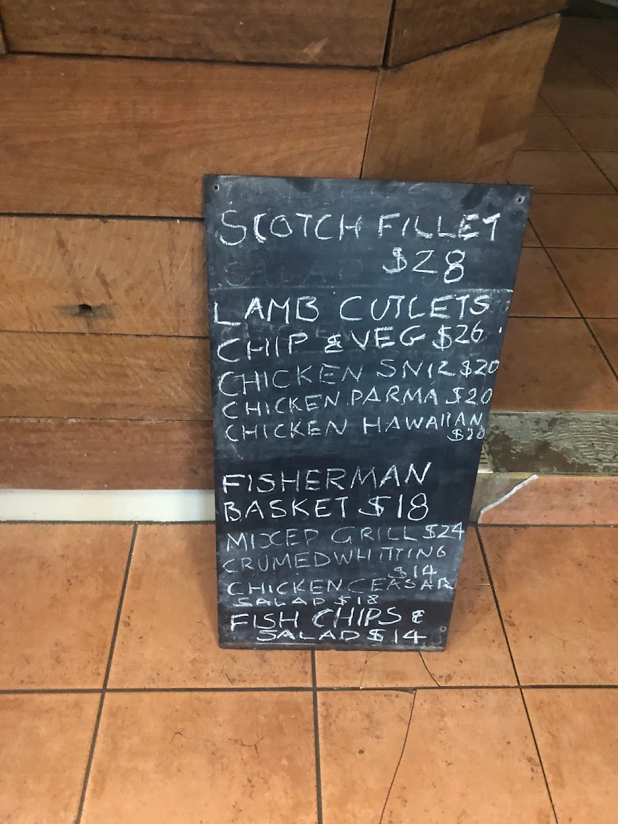 Menu, Wallabadah Hotel