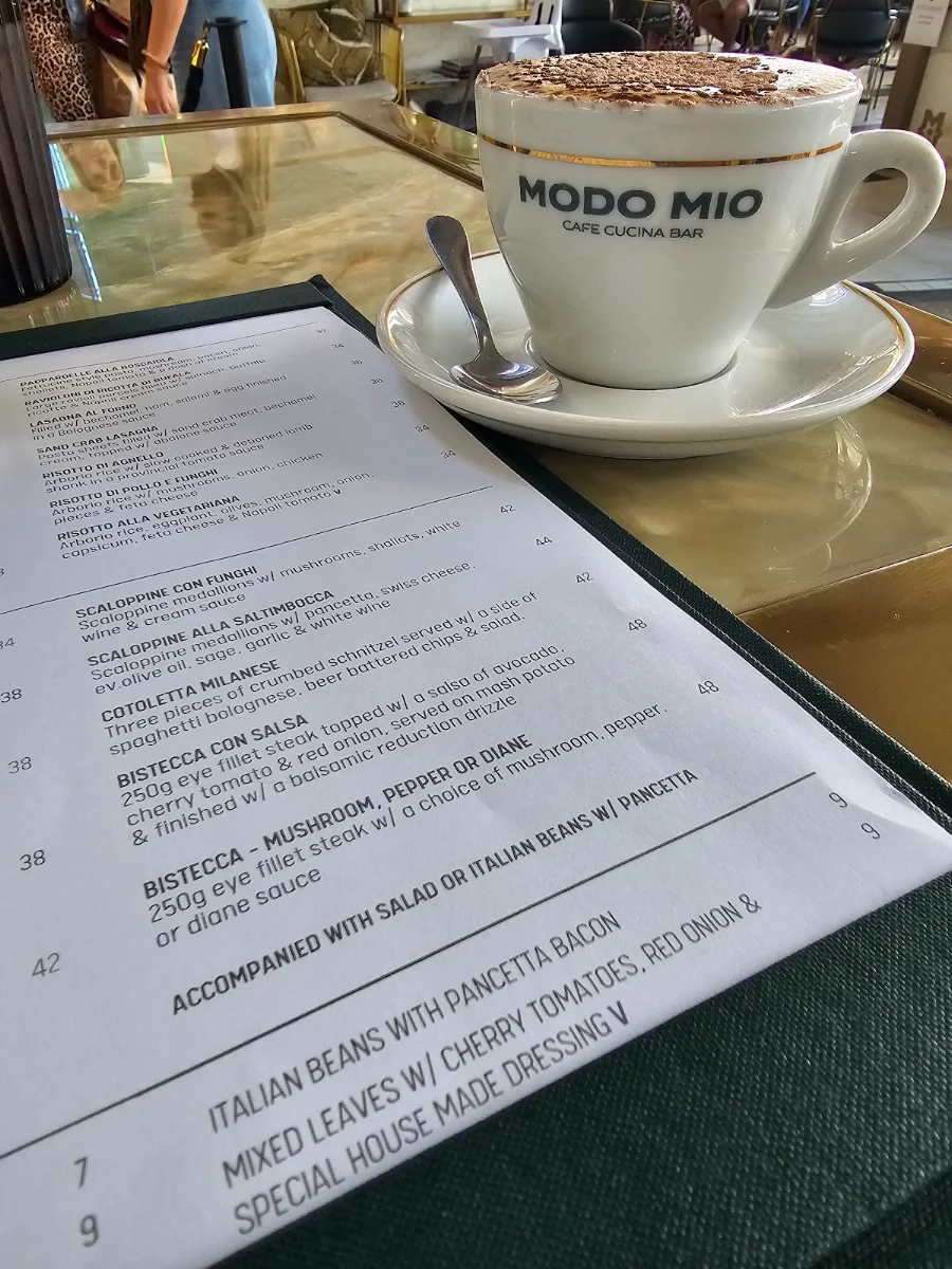 Menu, Modo Mio