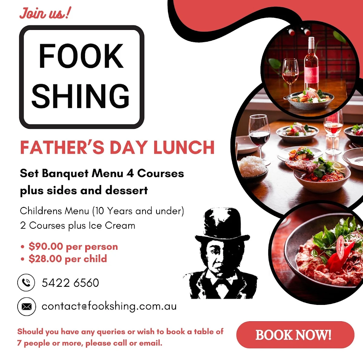 Menu, Fook Shing