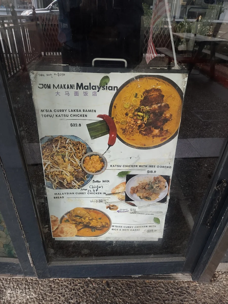 Menu, Yummo Kitchen "Japanese & Malaysian soul food" Yummo!