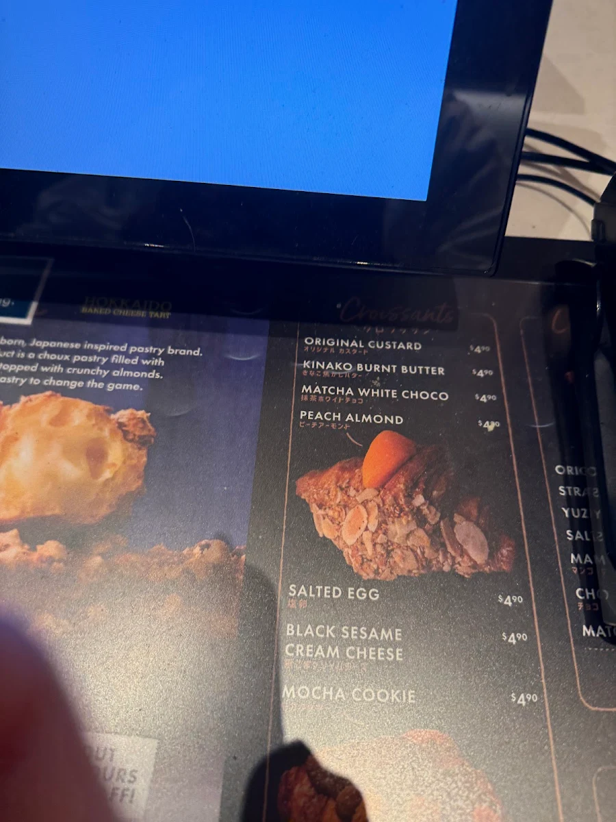 Menu, KURIMU x Hokkaido Baked Cheese Tart Doncaster