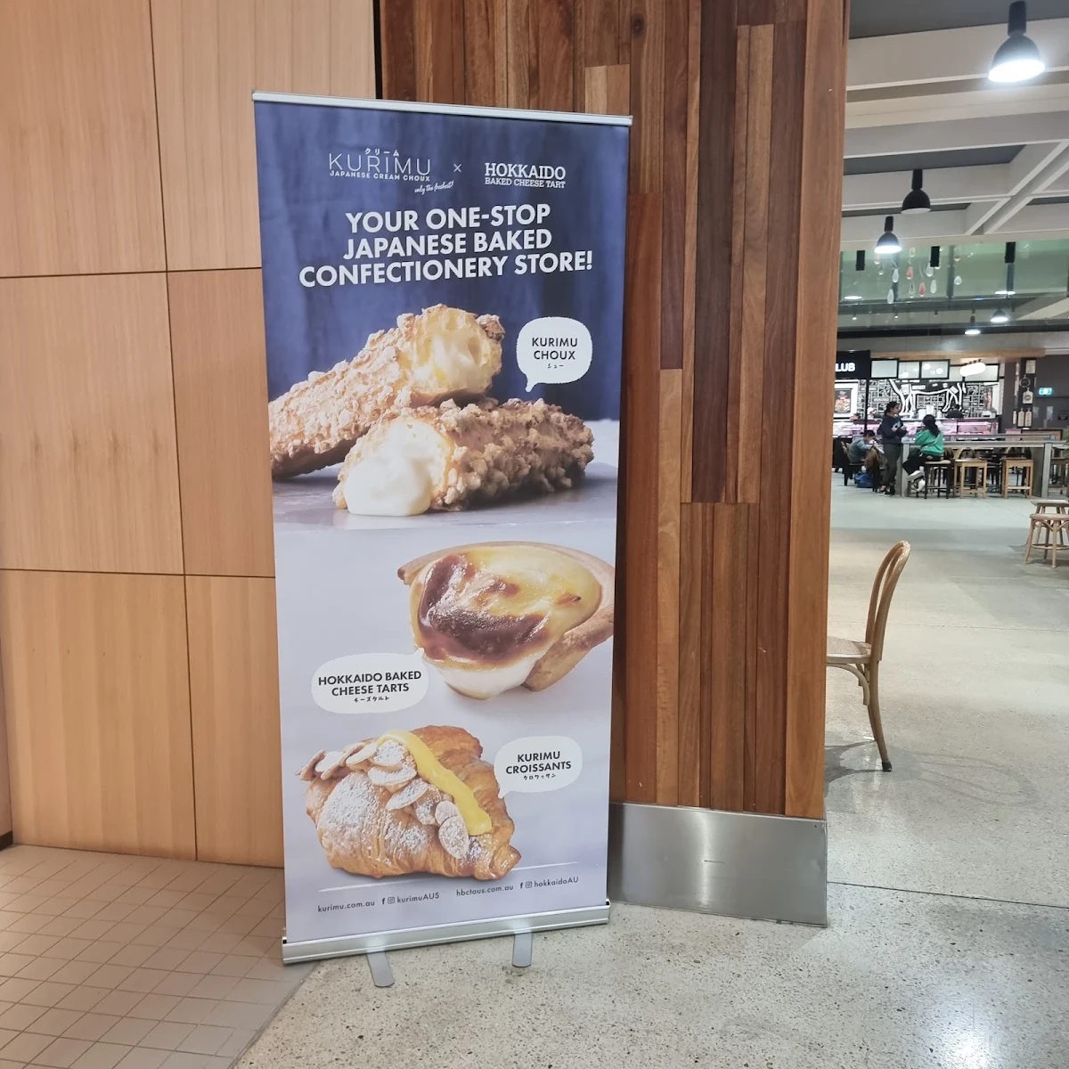 Menu, KURIMU x Hokkaido Baked Cheese Tart Doncaster