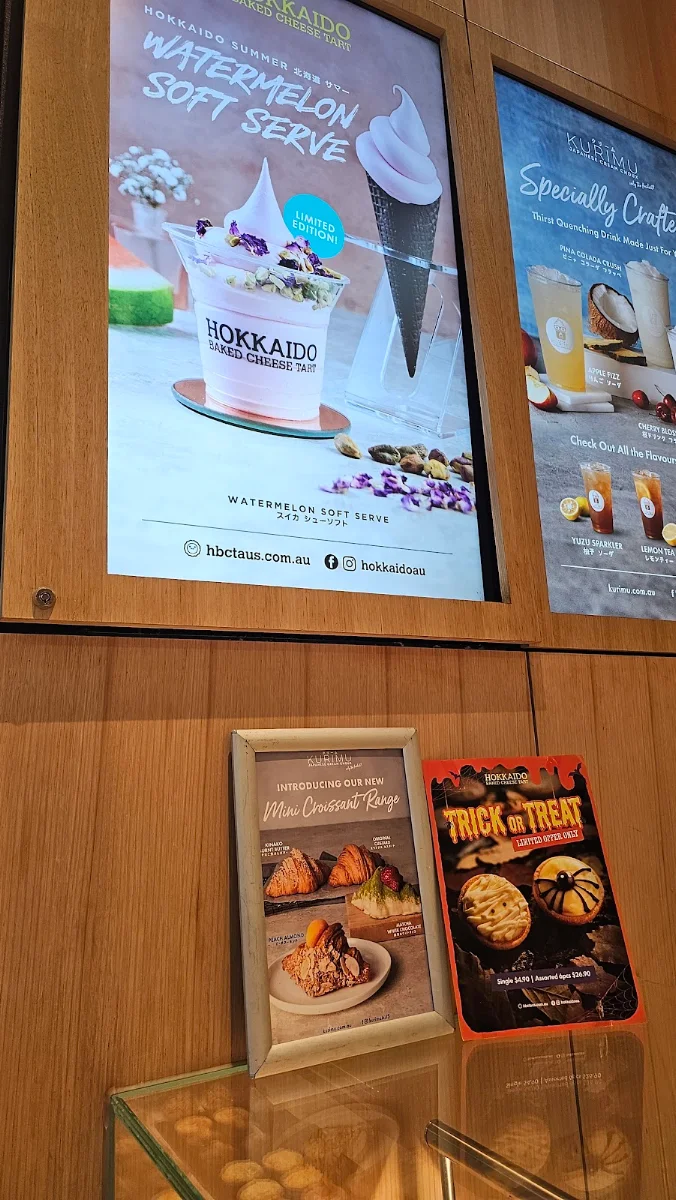 Menu, KURIMU x Hokkaido Baked Cheese Tart Doncaster